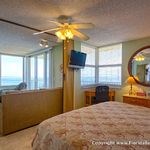 Bedroom view. Try turning off the AC and opening the bedroom windows of an evening. You'll love the sounds of the waves as you fall asleep. Bedroom view. Try turning off the AC and opening the bedroom windows of an evening. You'll love the sounds of the waves as you fall asleep.