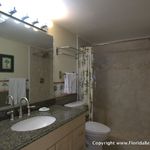 Tile walk-in shower, comfort height toilet, granite on the vanity Tile walk-in shower, comfort height toilet, granite on the vanity
