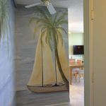 Beautiful hand painted mural that greets you as you enter Beautiful hand painted mural that greets you as you enter
